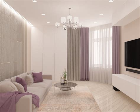 Светлые обои в гостиную в современном стиле варианты дизайна интерьера 